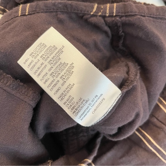 NWT Free People serotonin corset top in brown S - Picture 8 of 8